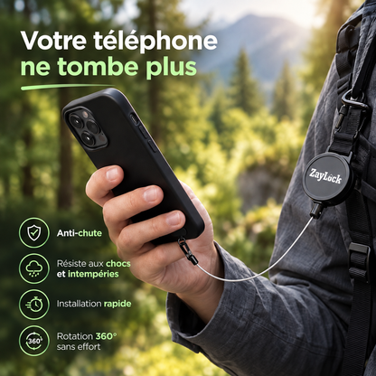 Sangle Anti-chute Rétractable Zaylock -Ne lâchez plus jamais