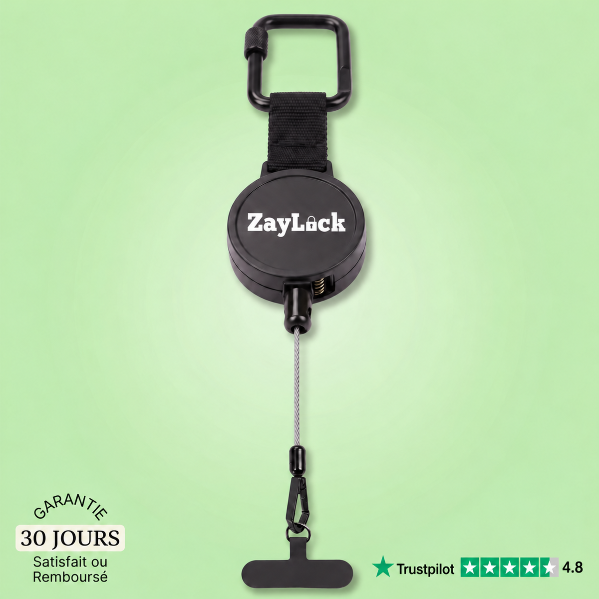 Sangle Anti-chute Rétractable Zaylock -Ne lâchez plus jamais